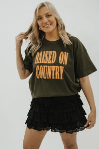 Raised on Country Merch Tee