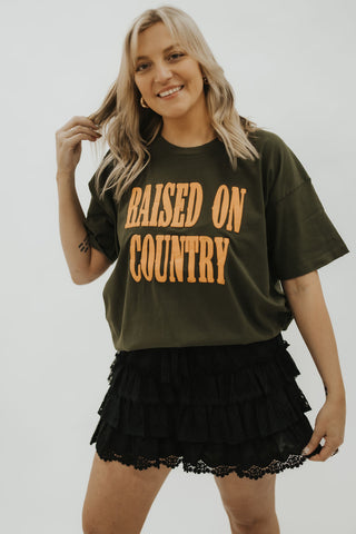 Raised on Country Merch Tee