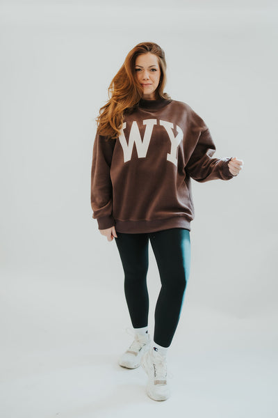 Reversible Wyo Mock Neck