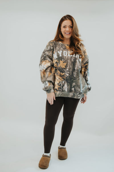 Camo Cowboy Crewneck 2.0