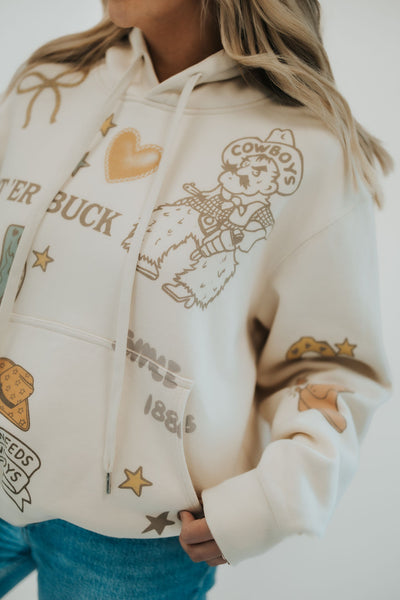 Lucky Cowboy Hoodie - RUBY WYLD