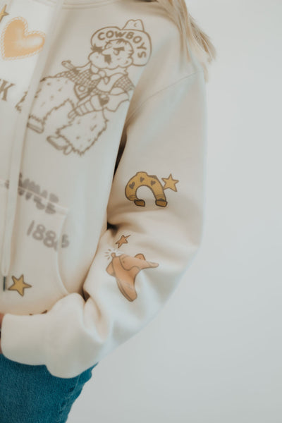 Lucky Cowboy Hoodie - RUBY WYLD