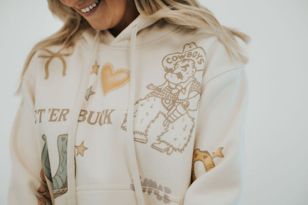 Lucky Cowboy Hoodie - RUBY WYLD