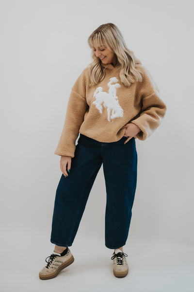 The Bucking Horse Sherpa Hoodie