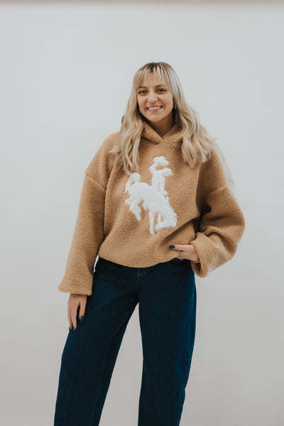 The Bucking Horse Sherpa Hoodie