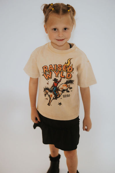 Raised WYLD Tee  *Kids* - RUBY WYLD