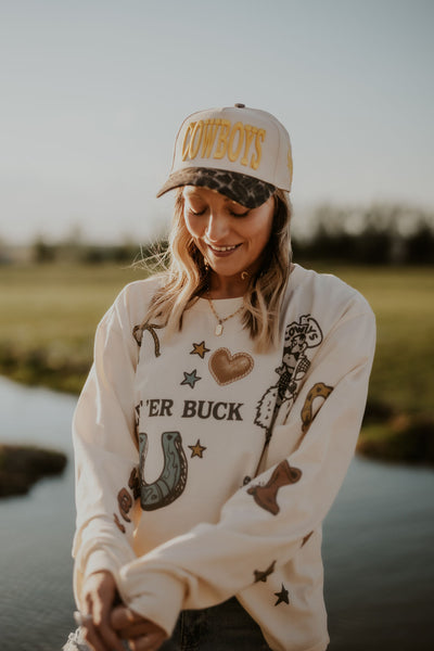 Lucky Cowboys Long Sleeve Tee