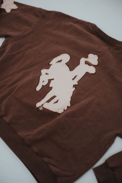 The Acid Wash Cowboy Crewneck