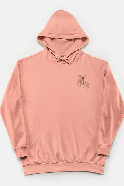 Stay Wyld Peachy Skeleton Hoodie *PRE-ORDER*