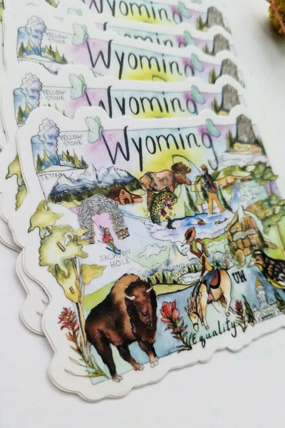 Wyoming Sticker