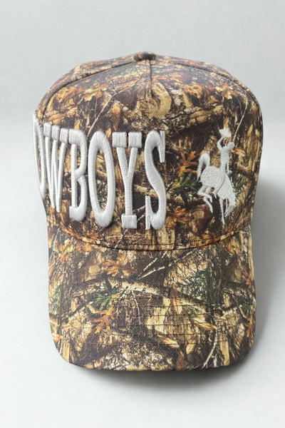 Cowboys Camo Hat - RUBY WYLD