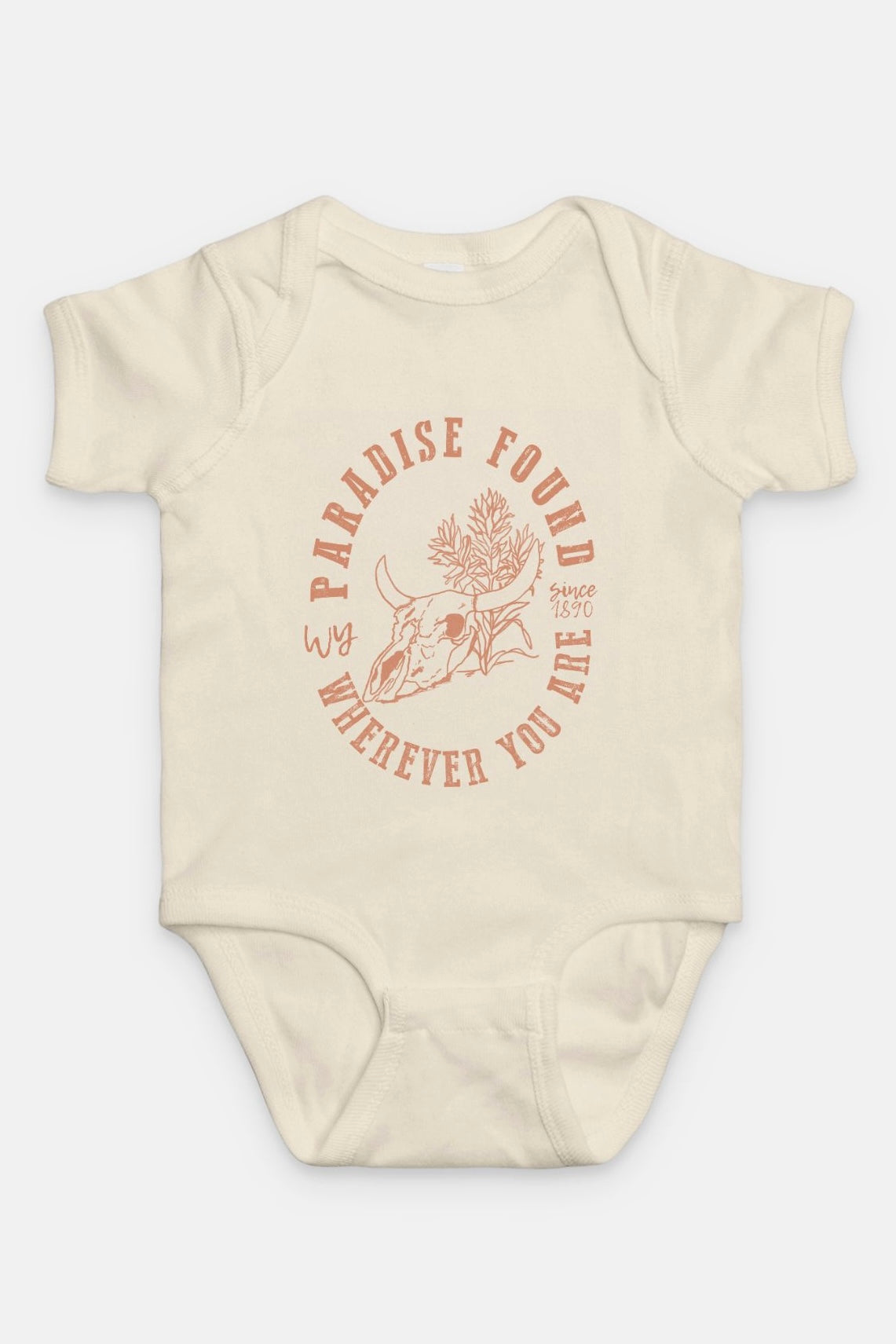 Paradise Found Wherever You Are Onesie