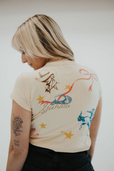 Western Flash Pointelle Tee