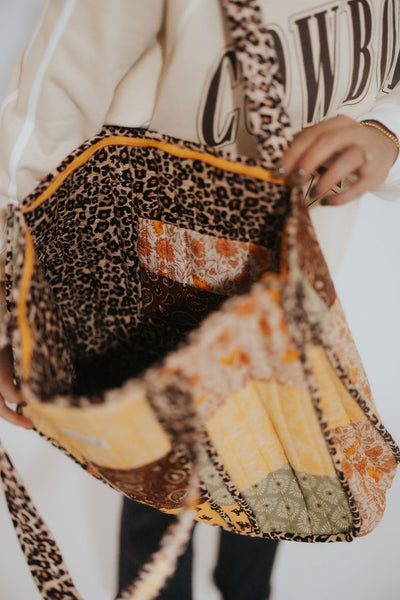 Bucking Horse Patchwork Tote - RUBY WYLD