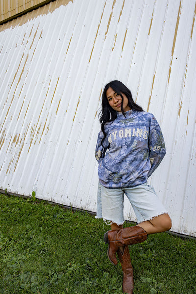 Camo Cowboy Mock Neck