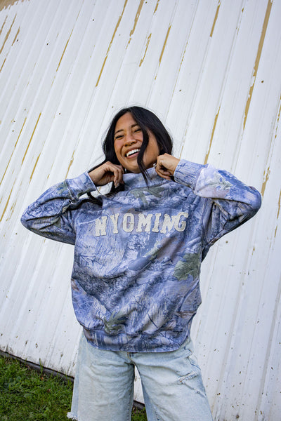 Camo Cowboy Mock Neck