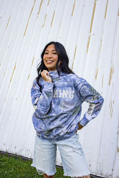 Camo Cowboy Mock Neck