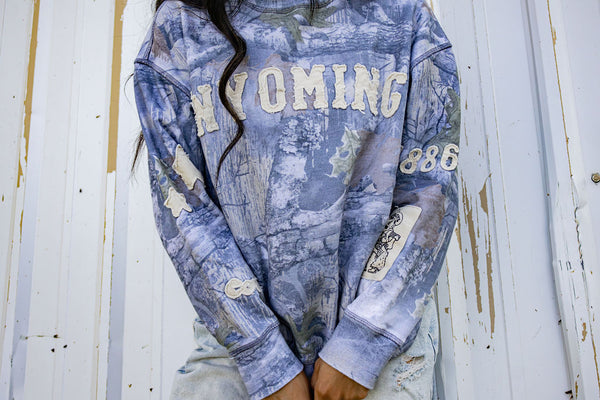 Camo Cowboy Mock Neck