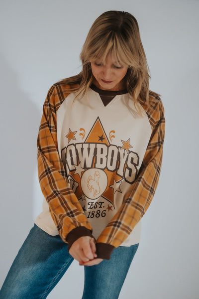 Wyoming State of Mind Raglan - RUBY WYLD