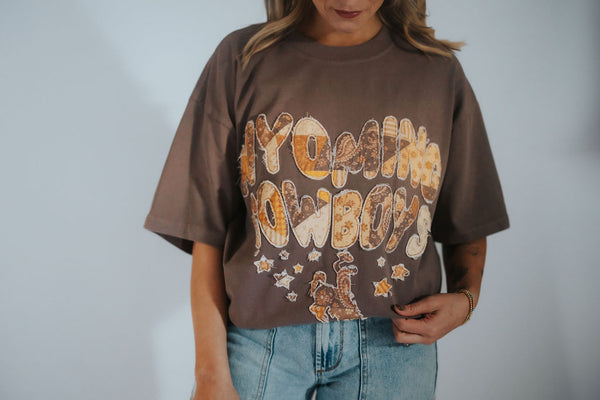 Heart of the Cowboys Tee V2: Patchwork Edition - RUBY WYLD