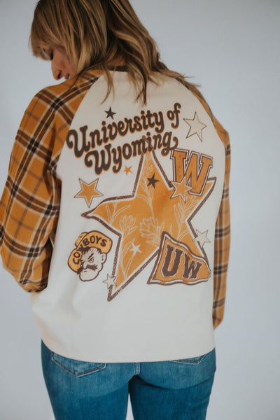 Wyoming State of Mind Raglan - RUBY WYLD