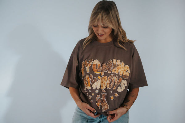 Heart of the Cowboys Tee V2: Patchwork Edition - RUBY WYLD