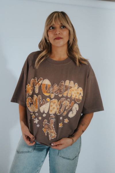Heart of the Cowboys Tee V2: Patchwork Edition - RUBY WYLD