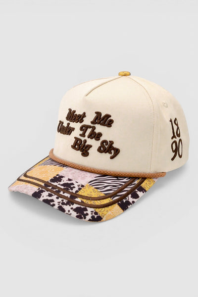 Meet Me Under the Big Sky Hat