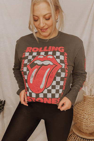 Rolling Stones American Tour Long Sleeve Crew