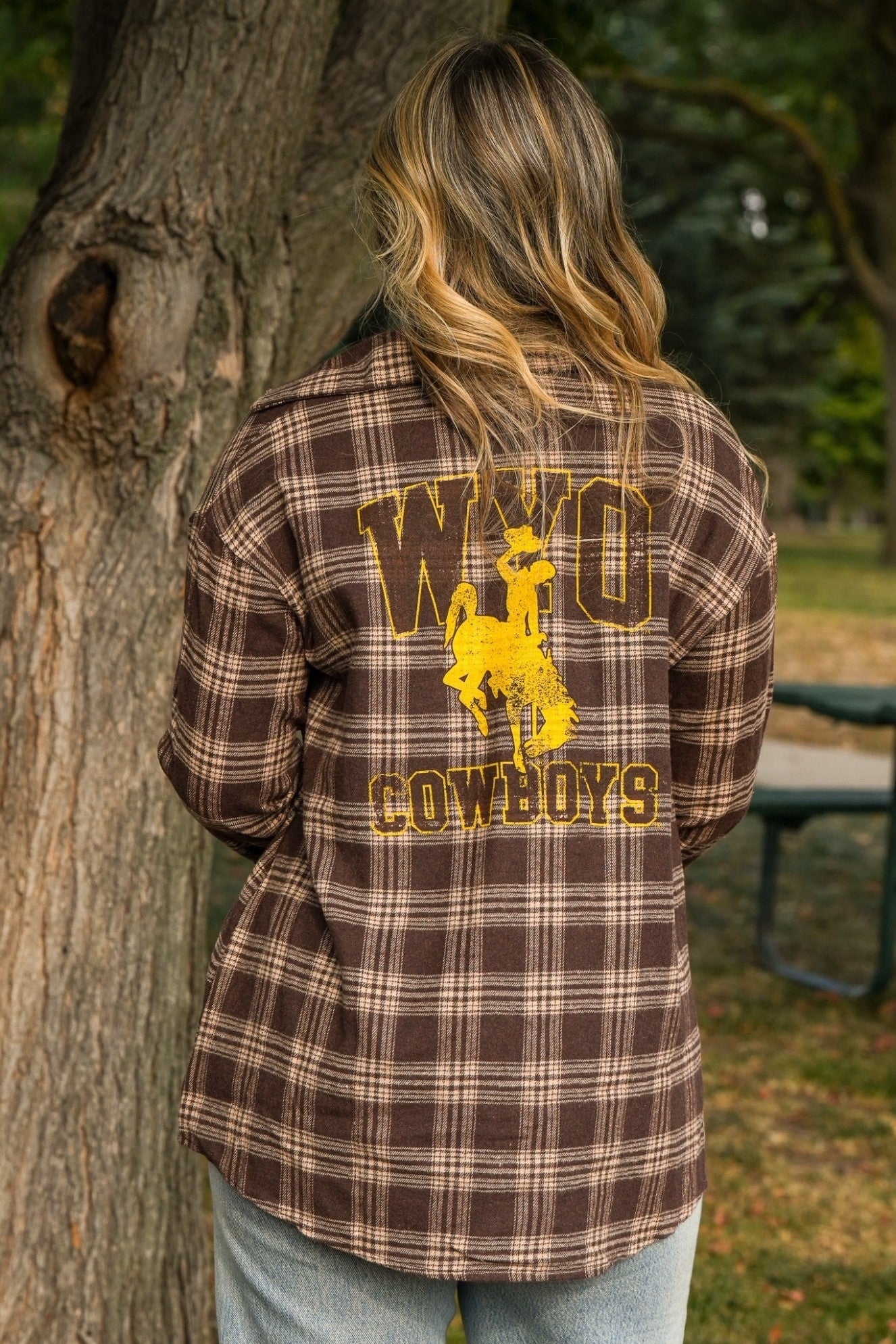 Wyoming Cowboys Flannel *RESTOCKED*