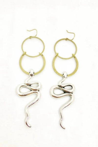 Sibyl Snake Earrings *RESTOCKED*