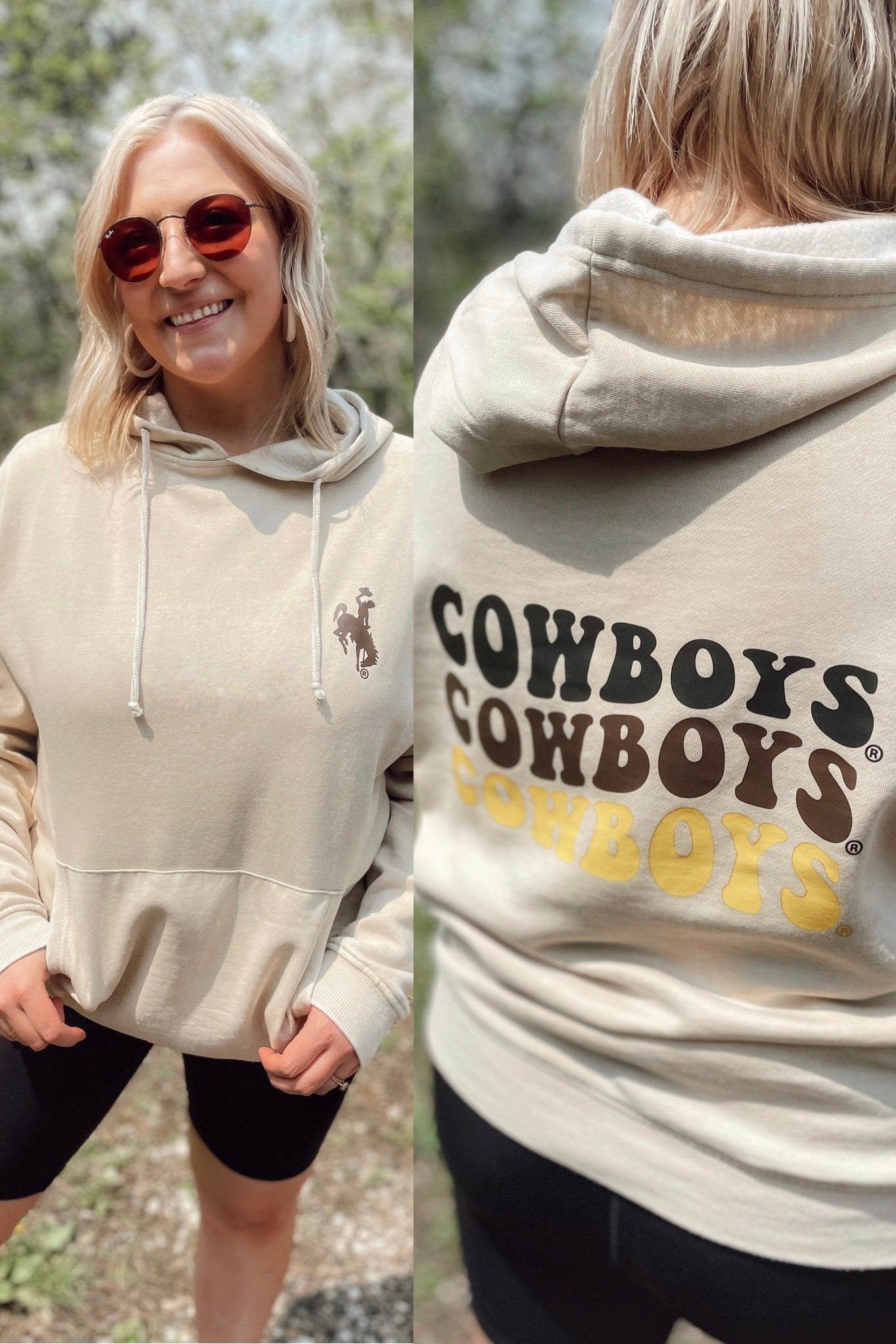 Cowboys Cowboys Cowboys Burnout Hoodie