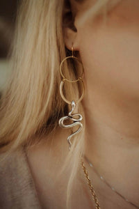 Sibyl Snake Earrings *RESTOCKED*