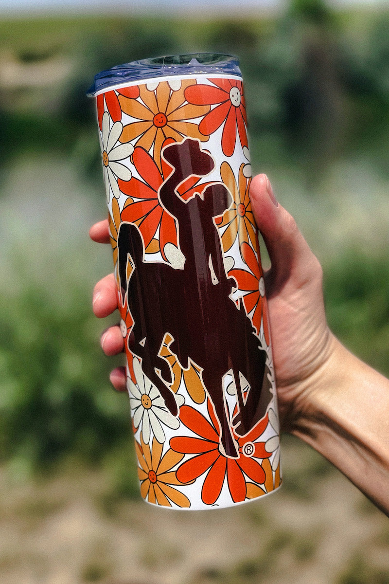 Flower Power Wyoming Tumbler *1 LEFT*
