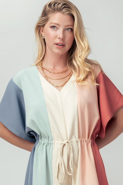Summer Skies Colorblock Romper *1 LEFT*