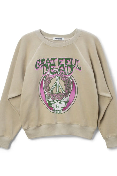 Grateful Dead Skull + Roses Crewneck