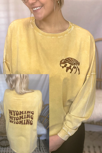 The Big Wyoming Shirt - UW Vibes *FINAL FEW*